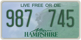 New Hampshire, 123 456