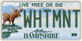 New Hampshire, Vanity Plates