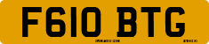 License plate of the United Kingdom, 1983 year system