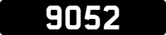 License plate of Guernsey, Regular plates