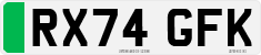 License plate of the United Kingdom, 2001 year system