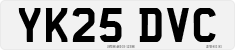 License plate of the United Kingdom, 2001 year system