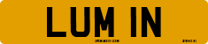 License plate of the United Kingdom, 1963 year system