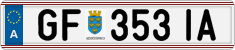 License plate of Austria, Regular plates