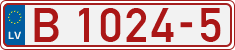 License plate of Latvia, Dealer