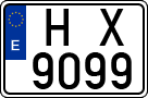 License plates of Spain, 1971 year series