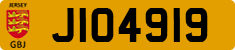 License plate of Jersey, Regular plates (J123456)