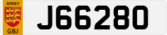 License plate of Jersey, Regular plates (J123456)