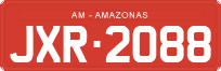 License plate of Brazil, Commercial vehicles (1990)