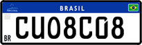 License plate of Brazil, Private owners (Mercosul)