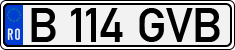 License plate of Romania, Regular plates