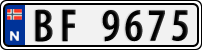 License plate of Norway, Trailers, motorcycles, special vehicles