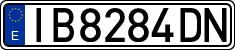 License plates of Spain, 1971 year series