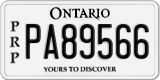 Ontario, PRP, Truck, Bus (PA12345)