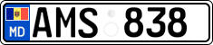 License plate of Moldova, Cars (2015)