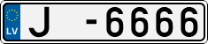 License plate of Latvia, Trailers
