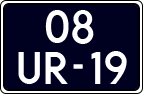 License plate of the Netherlands, Cars