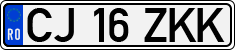 License plate of Romania, Regular plates