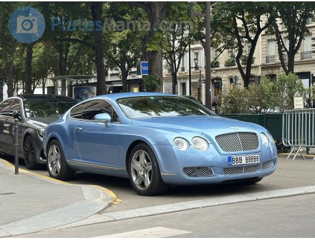 BBB BBBB8, Bentley Continental