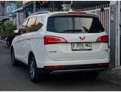 B 1574 HKI, Wuling Cortez
