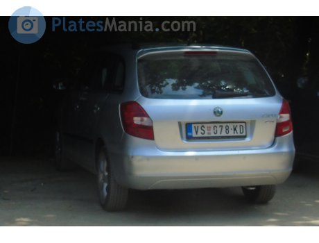 VŠ 078-KD, Skoda Fabia