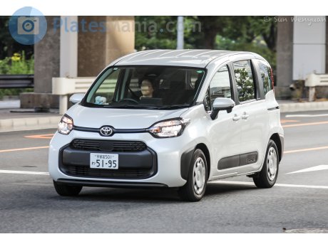 宇都宮 501 わ 5195, Toyota Sienta