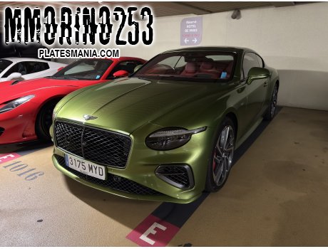 3175 MYD, Bentley Continental