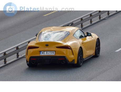 WE 8J198, Toyota Supra