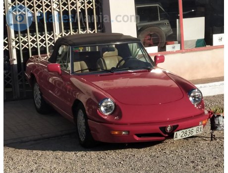 A 2836 BX, Alfa Romeo Spider