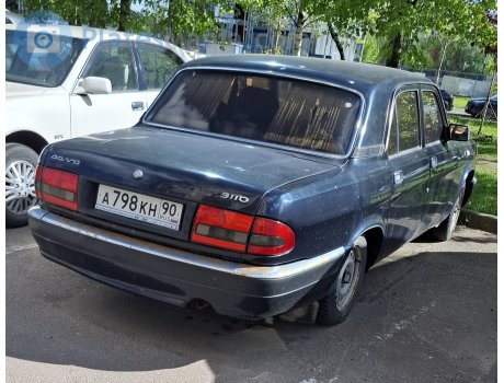 а798кн90, GAZ 3110 Волга