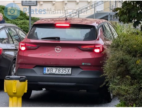 WB 7835X, Opel Grandland