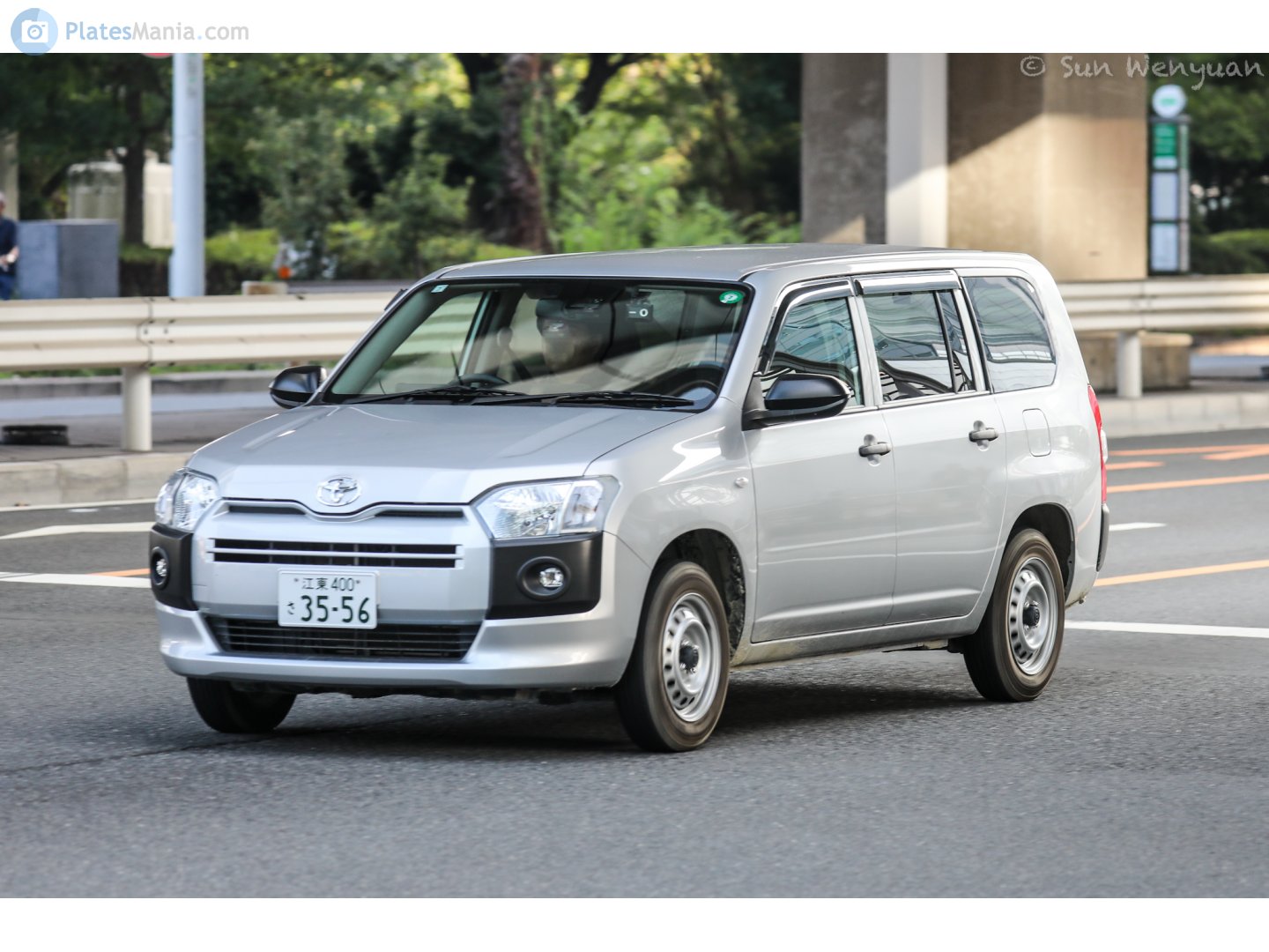 江東 400 さ 3556, Toyota Probox 1st gen (XP160), facelift, 2014–
