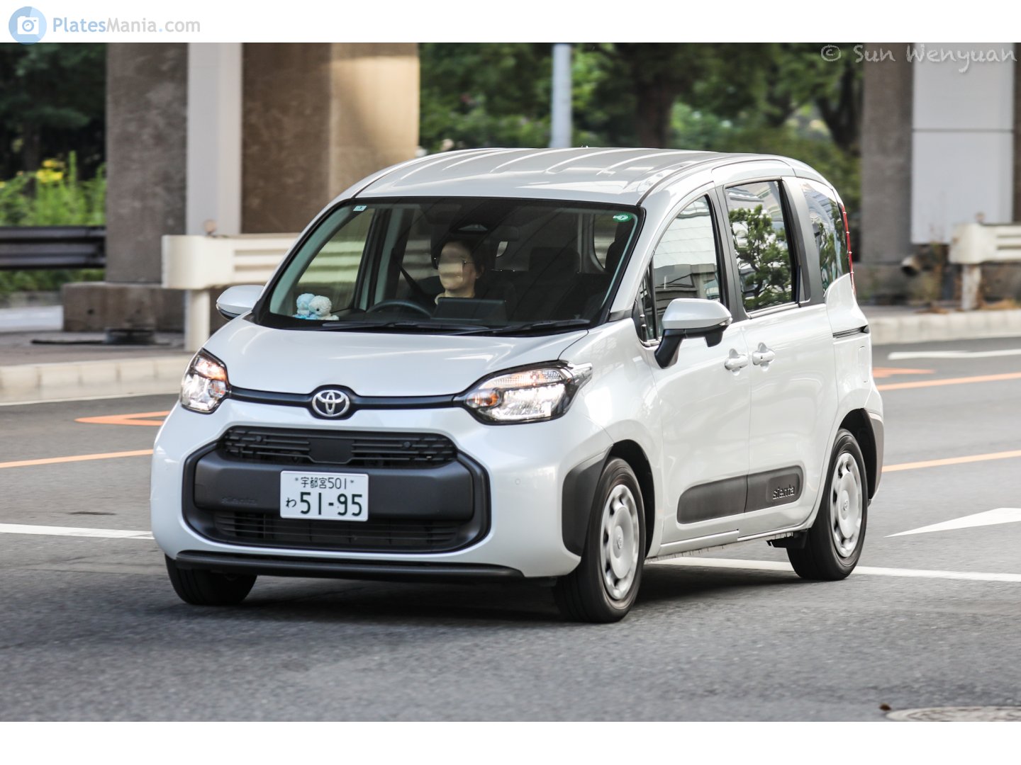 宇都宮 501 わ 5195, Toyota Sienta 3rd gen (XP210), 2022–