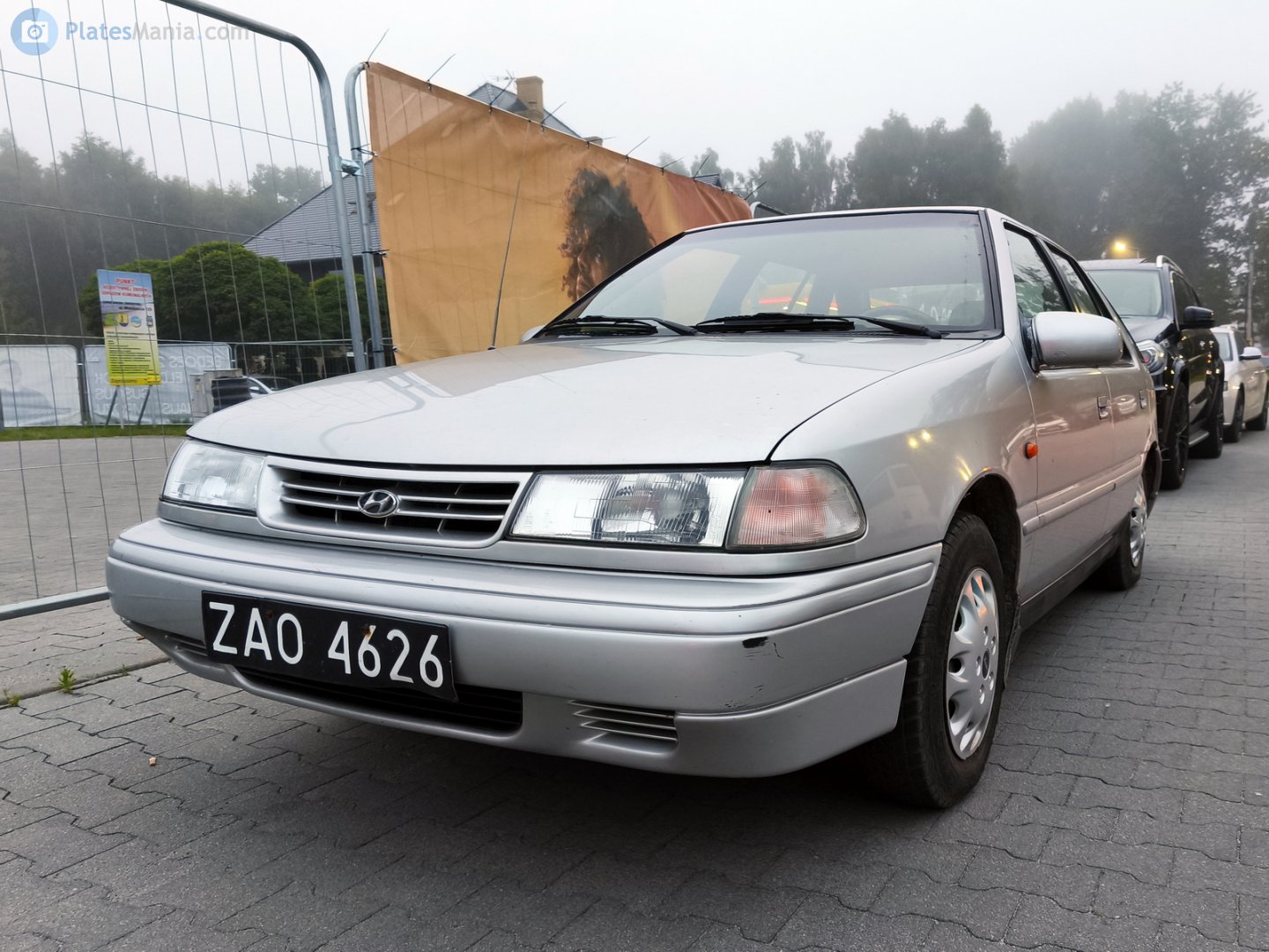 ZAO 4626, Hyundai Pony 4th gen 5-door Hatch (X2; EU-market), facelift, 1991–1994