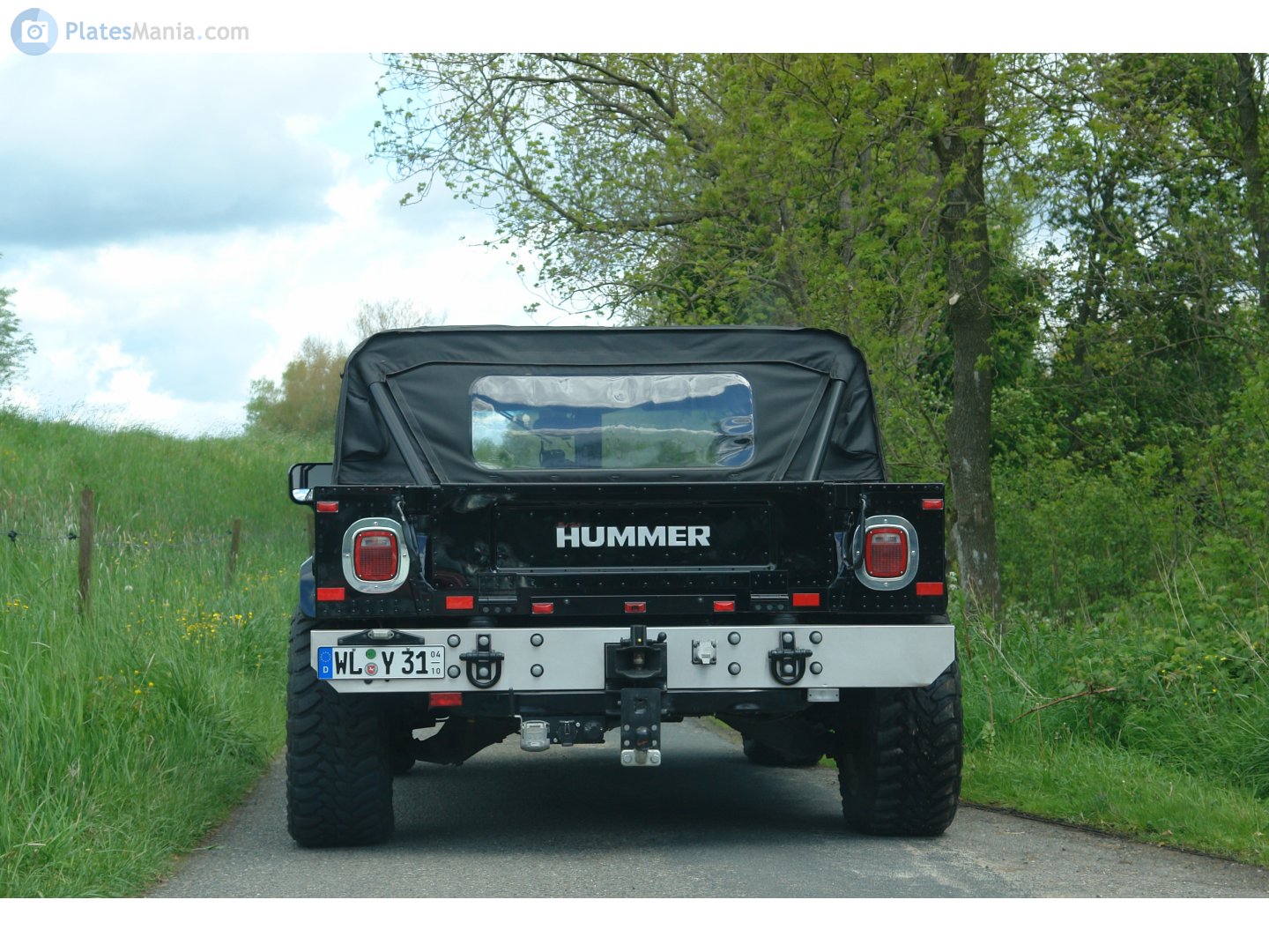 WL Y 31 (04/10), HUMMER H1 2-door Pickup, 1991–2005