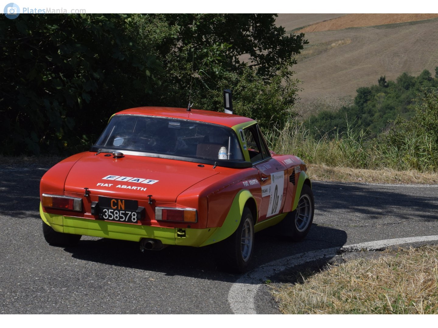 CN 358578, Abarth 124 1st gen, 1972–1975