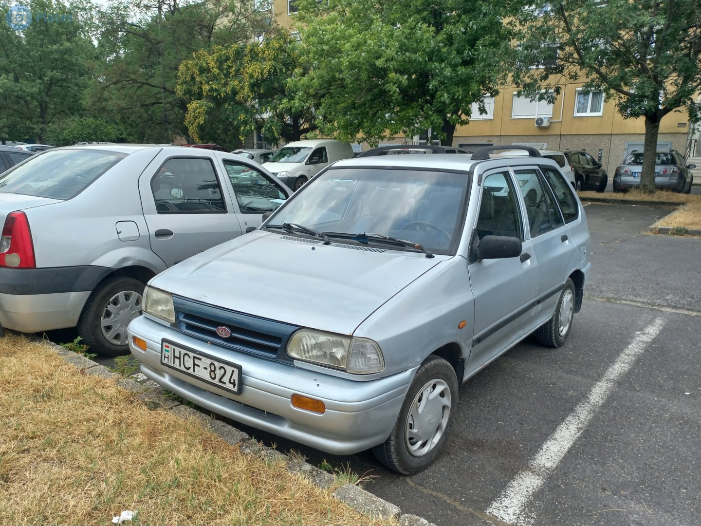 HCF-824, Kia Pride 1st gen Wagon (Y), 1996–2000