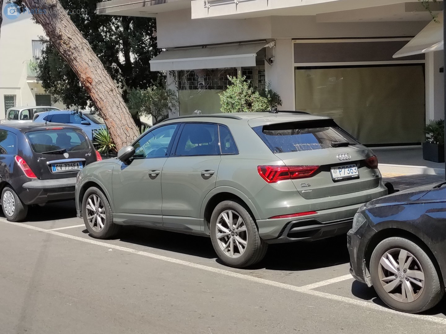 P7363, Audi Q3 2nd gen SUV (F3B), 2018–