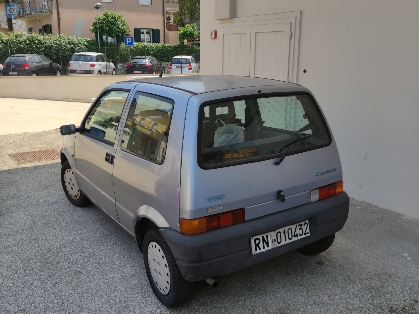 RN 010432, FIAT Cinquecento 1st gen (170), 1992–1998