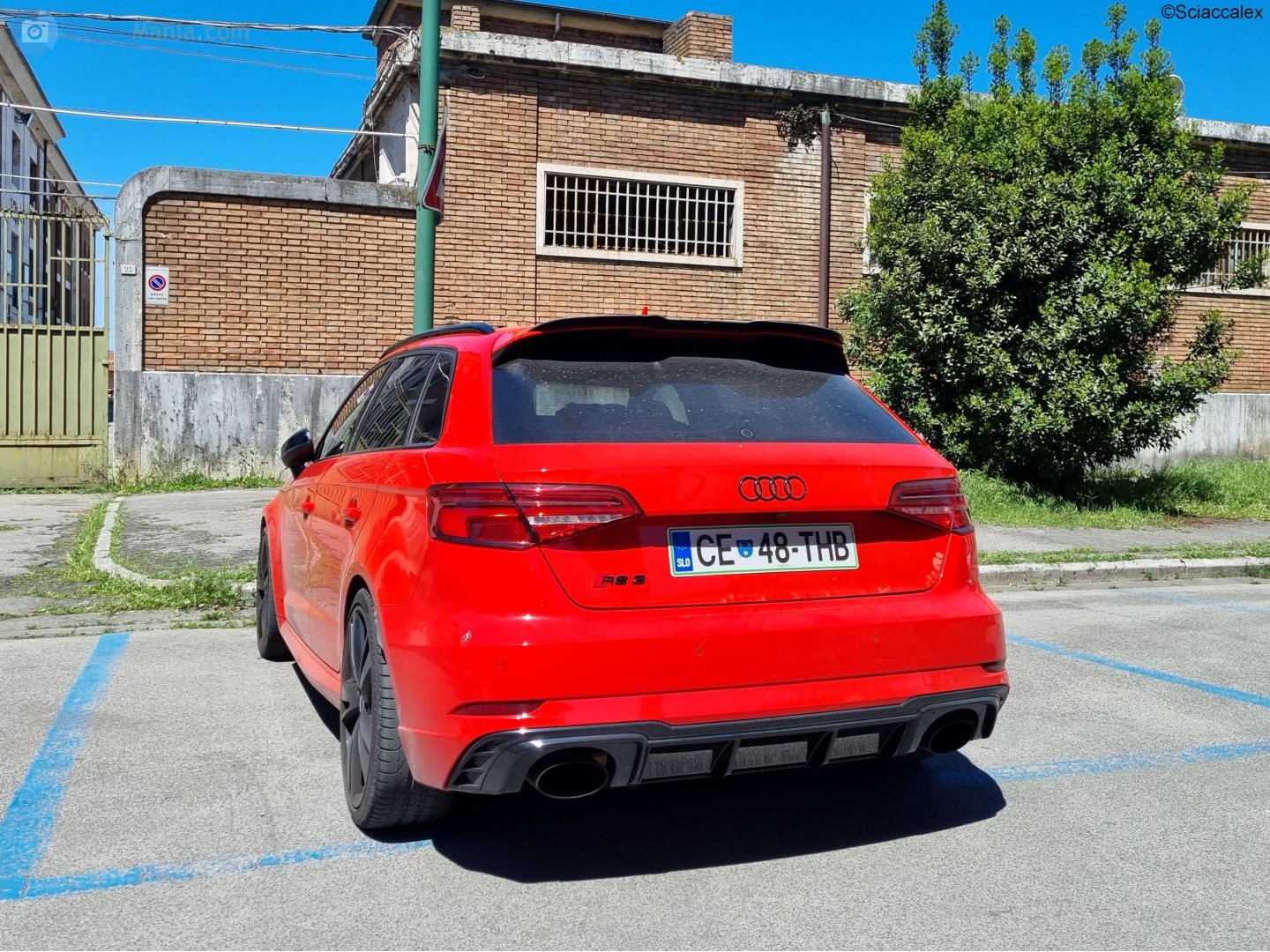 CE 48-THB, Audi RS3 3rd gen Sportback (8VA/8VF), 2015–2017