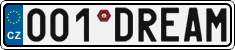 License plate of the Czech Republic, Vanity Plates