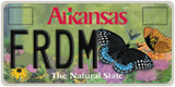 Arkansas, Specialty plates (AB XXXX / XXXXX)