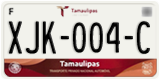 Tamaulipas, Cars (AAA-000-A)