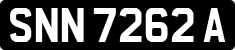 License plate of Singapore, Private owners