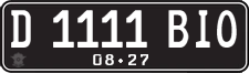 License plate of Indonesia, Regular plates