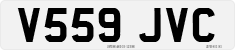 License plate of the United Kingdom, 1983 year system