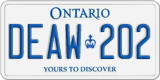 Ontario, ABCD-123