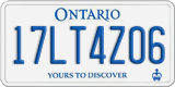 Ontario, Vanity Plates