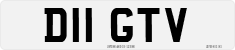 License plate of the United Kingdom, 1983 year system