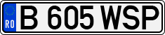 License plate of Romania, Regular plates